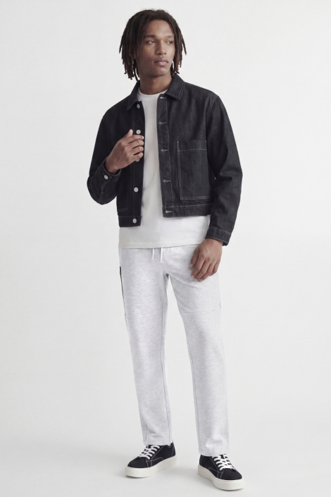 Jack & Jones grijze heren broek | Model