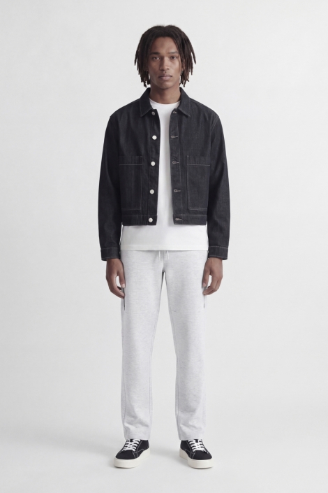 Jack & Jones grijze heren broek | Model