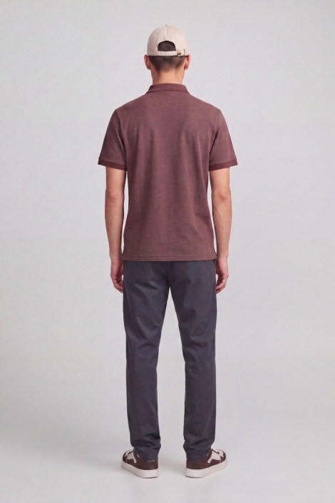 Jack & Jones blauwe heren broek | Model achteraanzicht