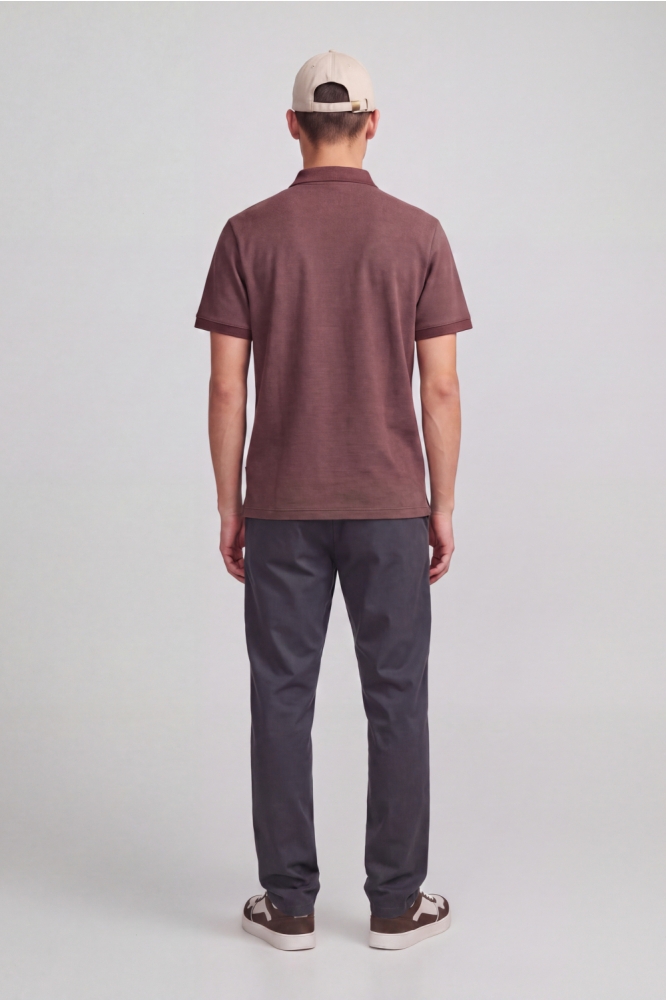 Jack & Jones blauwe heren broek | Model achteraanzicht