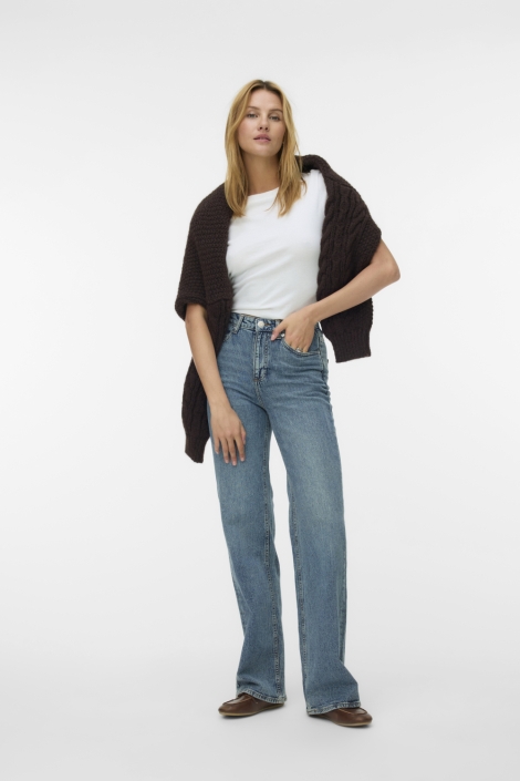 Vero Moda blauwe dames jeans | Model