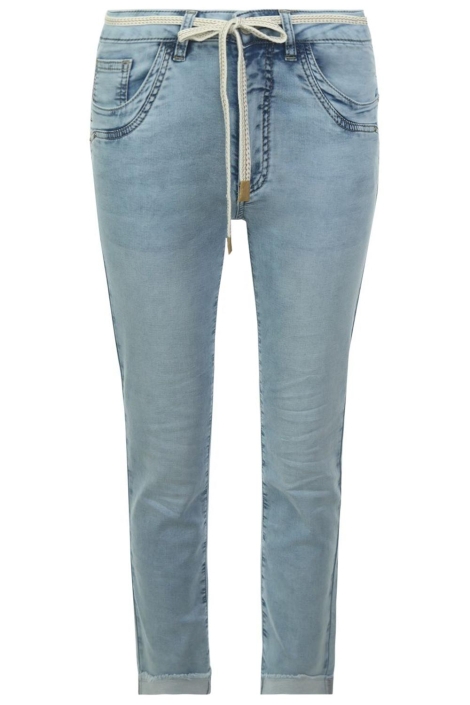 Geisha blauwe dames jeans | Vooraanzicht
