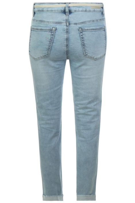 Geisha blauwe dames jeans | Achteraanzicht