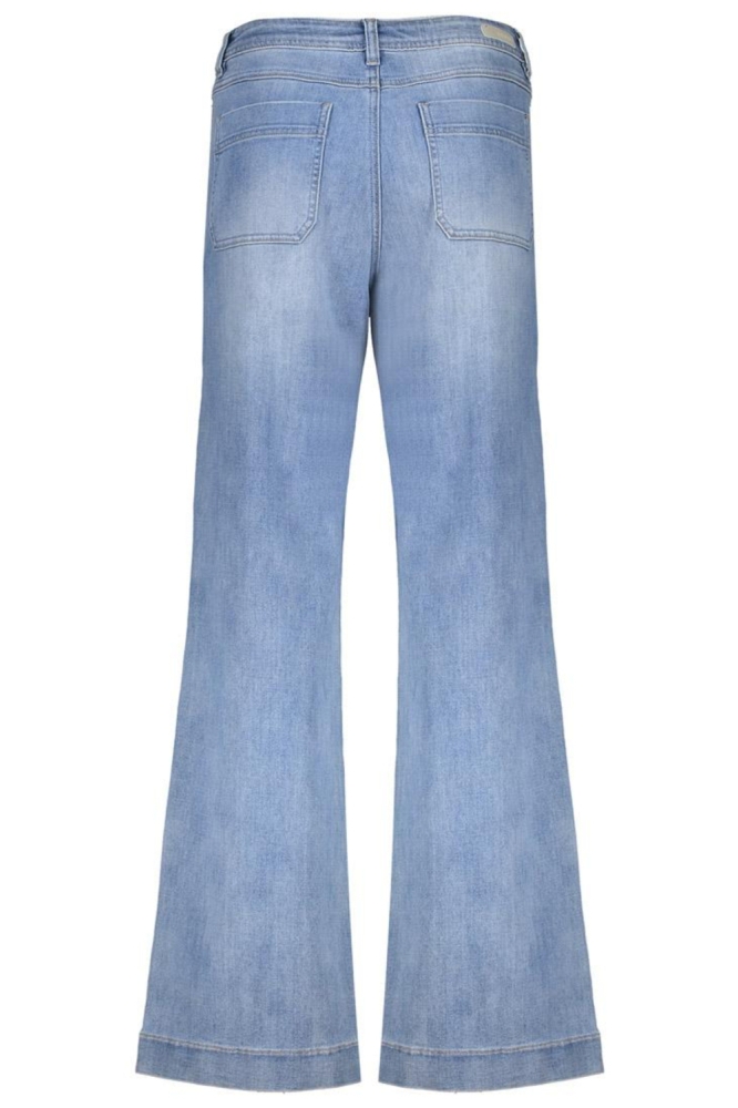 Geisha blauwe dames jeans | Achteraanzicht