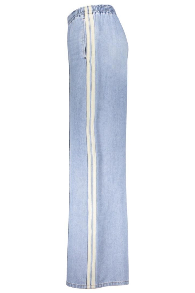 Geisha blauwe dames jeans | Zijaanzicht