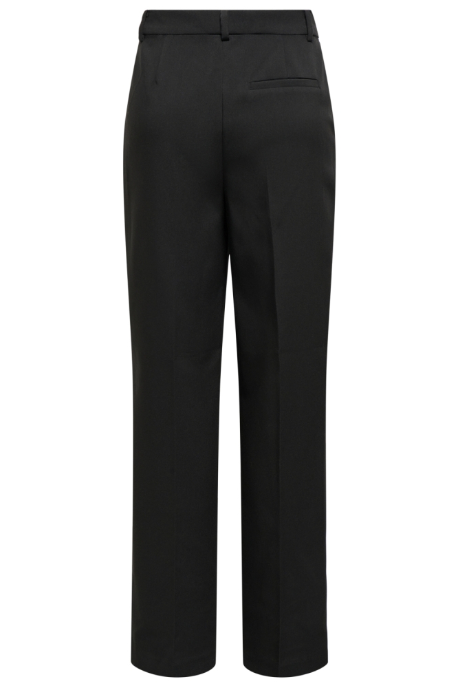 Jacqueline de Yong zwarte dames broek | Model achteraanzicht