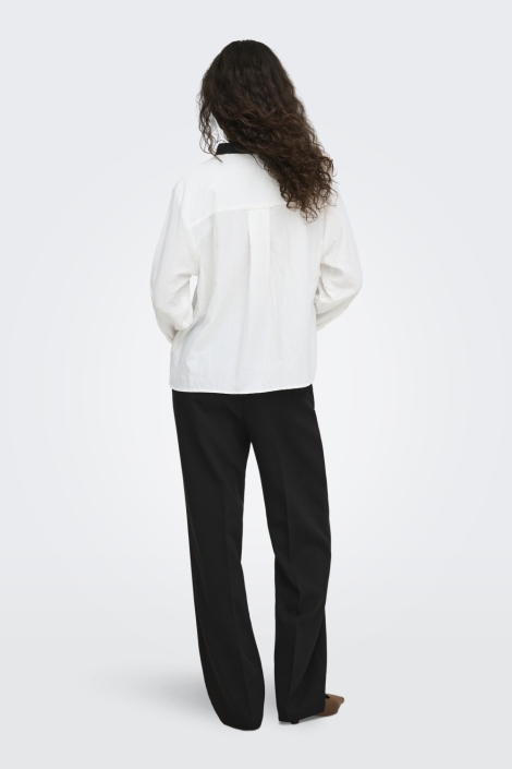 Jacqueline de Yong zwarte dames broek | Model