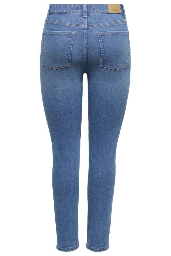 Jacqueline de Yong blauwe dames jeans | Achteraanzicht