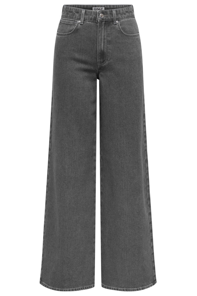 Only grijze dames jeans | Vooraanzicht