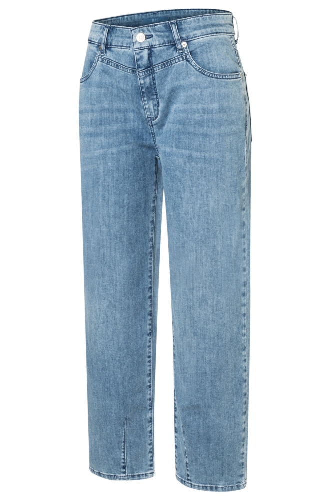 Mac blauwe dames jeans | Zijaanzicht