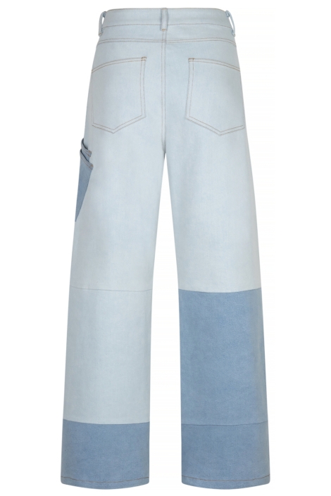 Studio Amaya blauwe dames jeans | Achteraanzicht