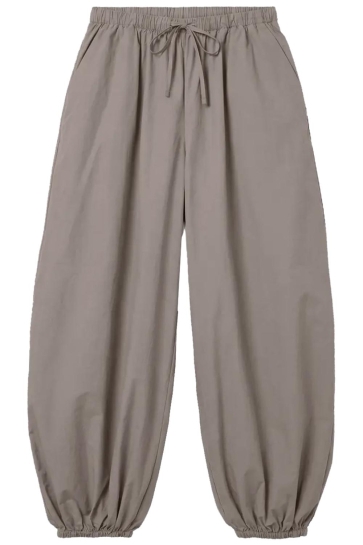 Vero Moda Broek VMJUSTINE HW BALLOOON PANT EXP 10354670 MOONROCK