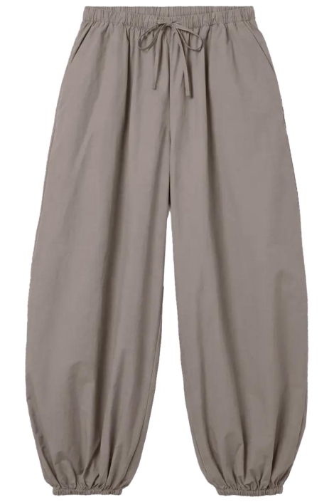 Vero Moda taupe dames broek | Vooraanzicht