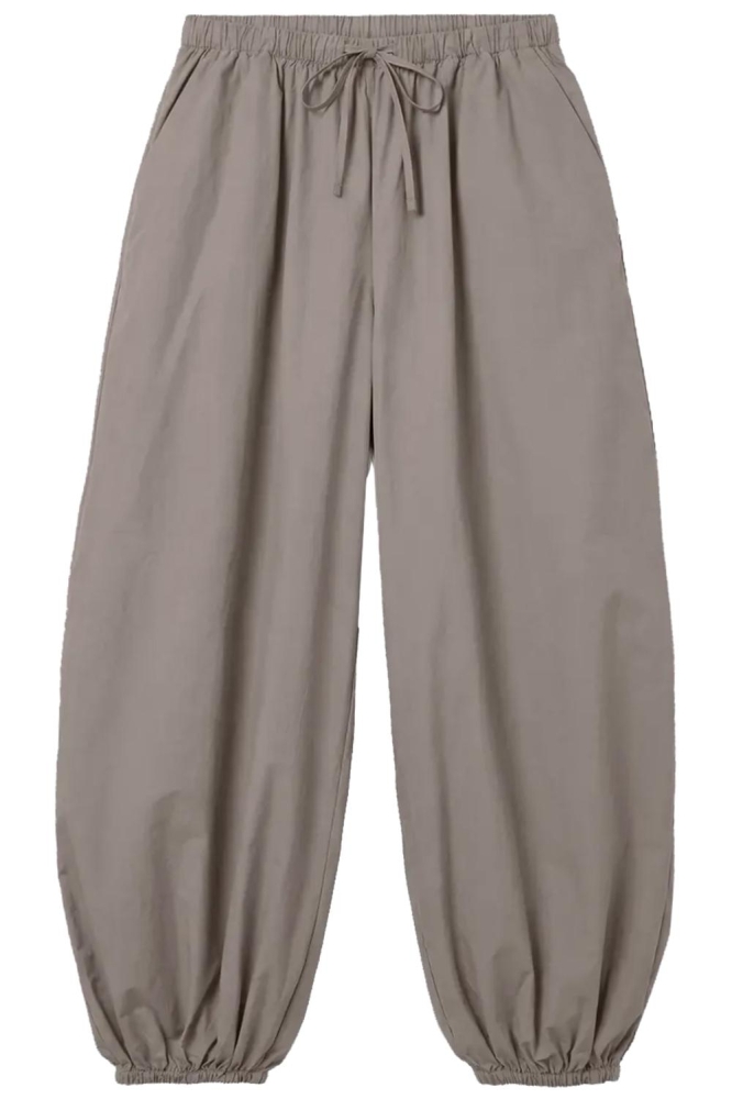 Vero Moda taupe dames broek | Vooraanzicht