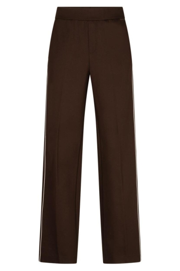 Red Button Broek COLETTE PUNTA PIPING SRB5071 BROWN