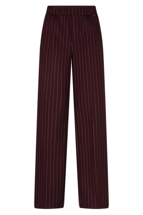 Red Button bordeaux dames broek | Vooraanzicht