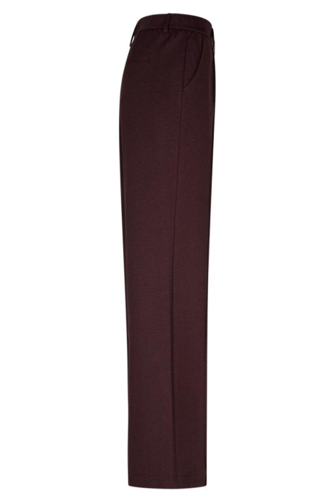 Red Button bordeaux dames broek | Zijaanzicht