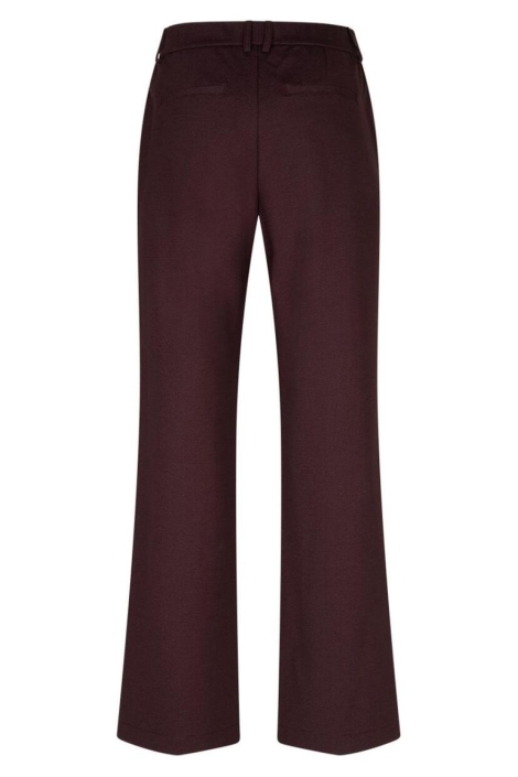 Red Button bordeaux dames broek | Achteraanzicht
