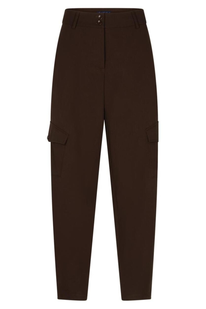 Red Button bruine dames broek | Vooraanzicht