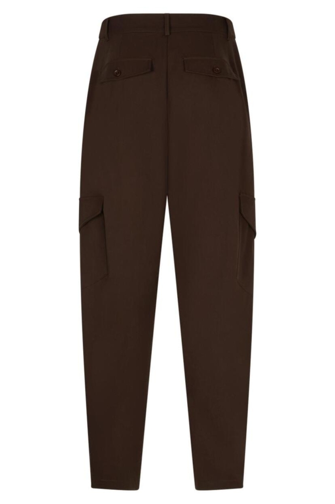 Red Button bruine dames broek | Achteraanzicht