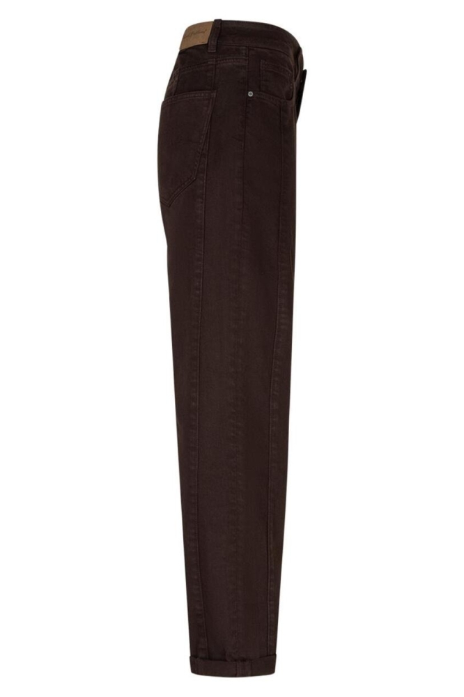 Red Button bruine dames jeans | Zijaanzicht