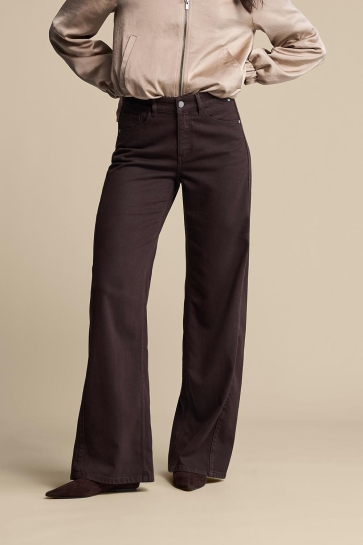Red Button Jeans CLAUDETTE TENCEL TWILL SRB5157 ESPRESSO