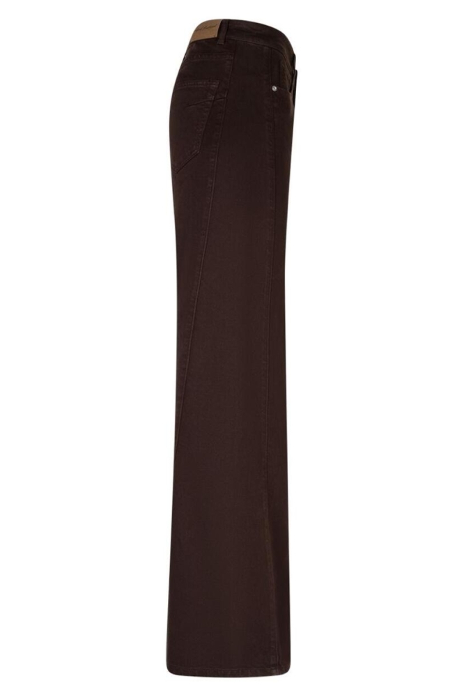Red Button bruine dames jeans | Zijaanzicht