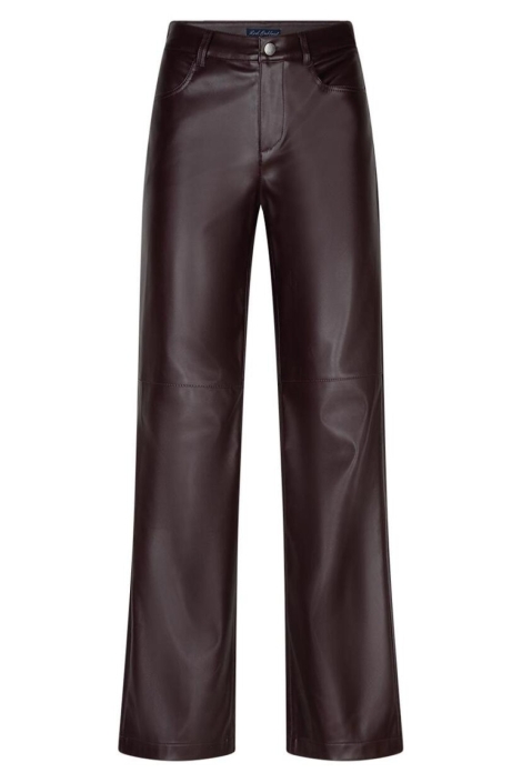 Red Button bordeaux dames broek | Vooraanzicht