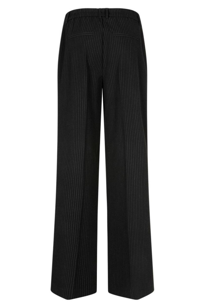 Red Button zwarte dames broek | Achteraanzicht