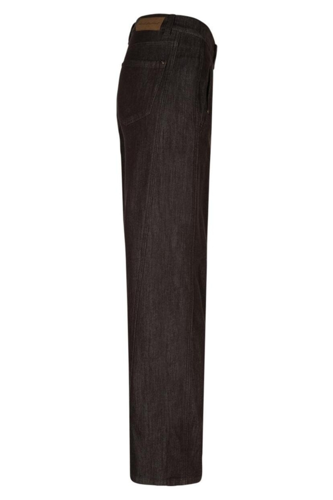 Red Button bruine dames jeans | Zijaanzicht