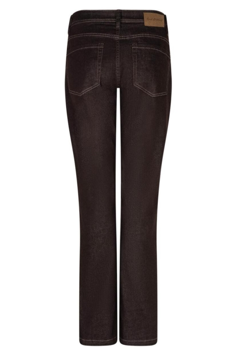 Red Button bruine dames jeans | Achteraanzicht