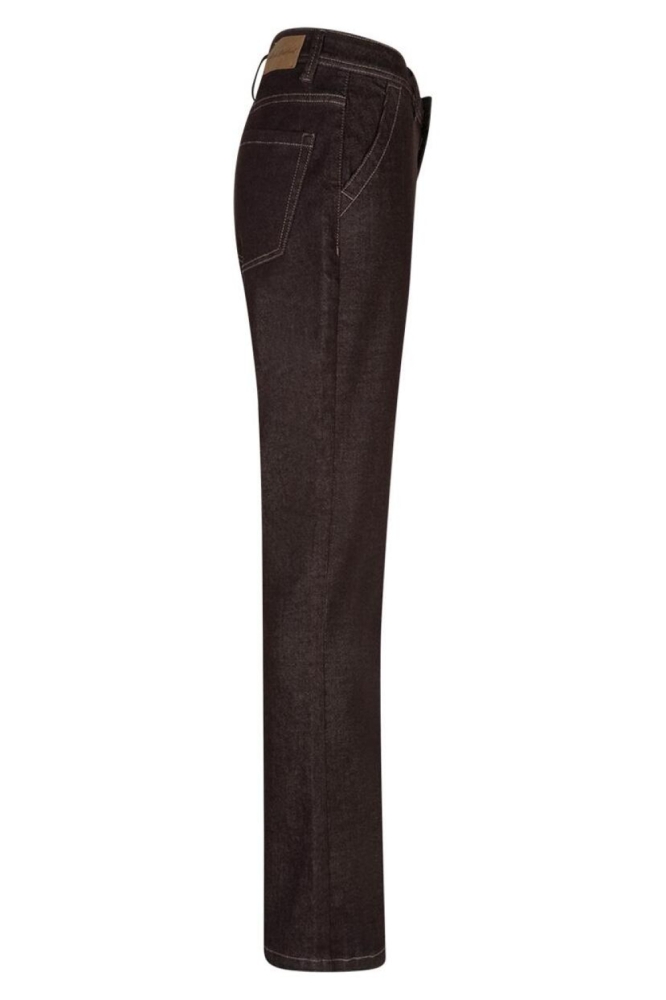 Red Button bruine dames jeans | Zijaanzicht