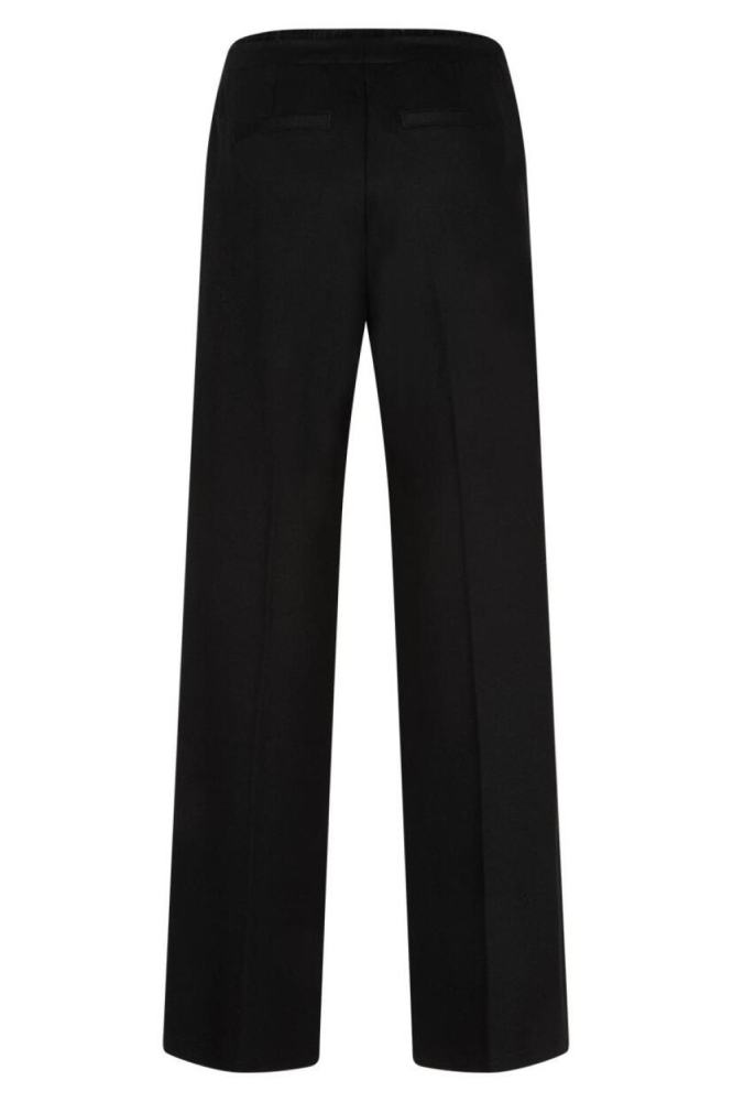 Red Button zwarte dames broek | Achteraanzicht