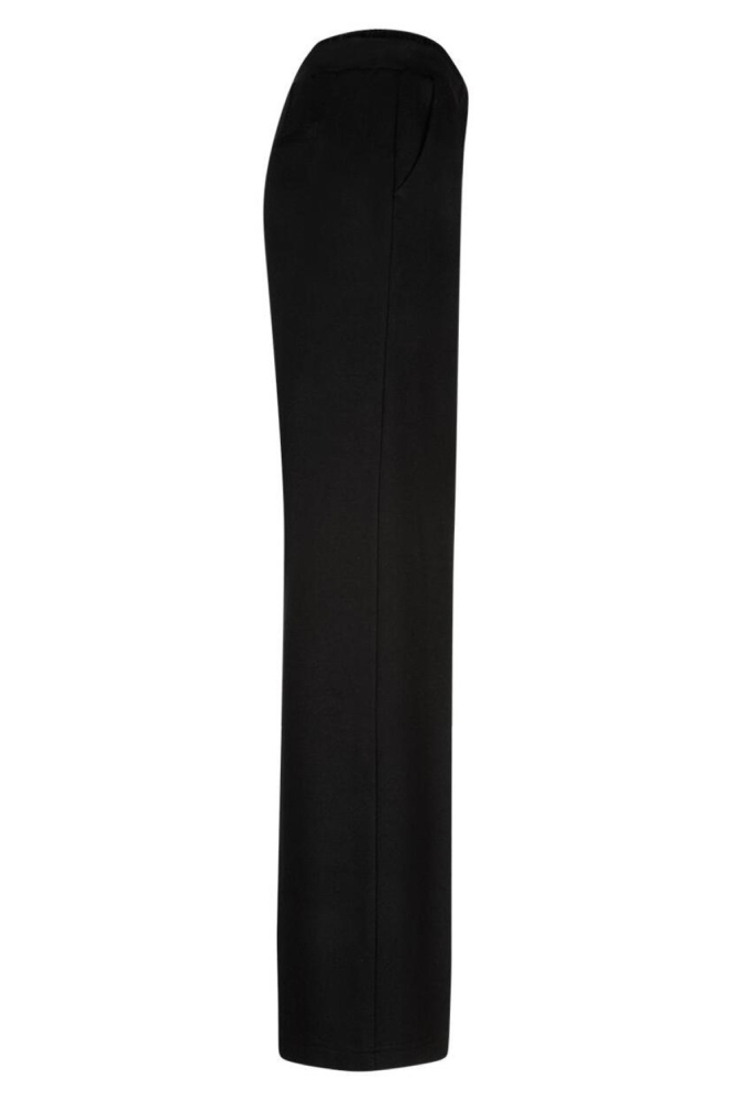 Red Button zwarte dames broek | Zijaanzicht
