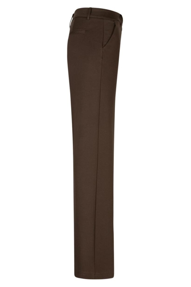 Red Button bruine dames broek | Zijaanzicht