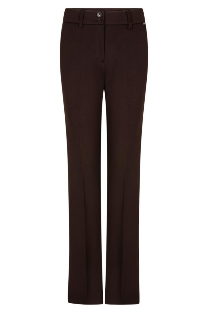 Red Button bruine dames broek | Vooraanzicht