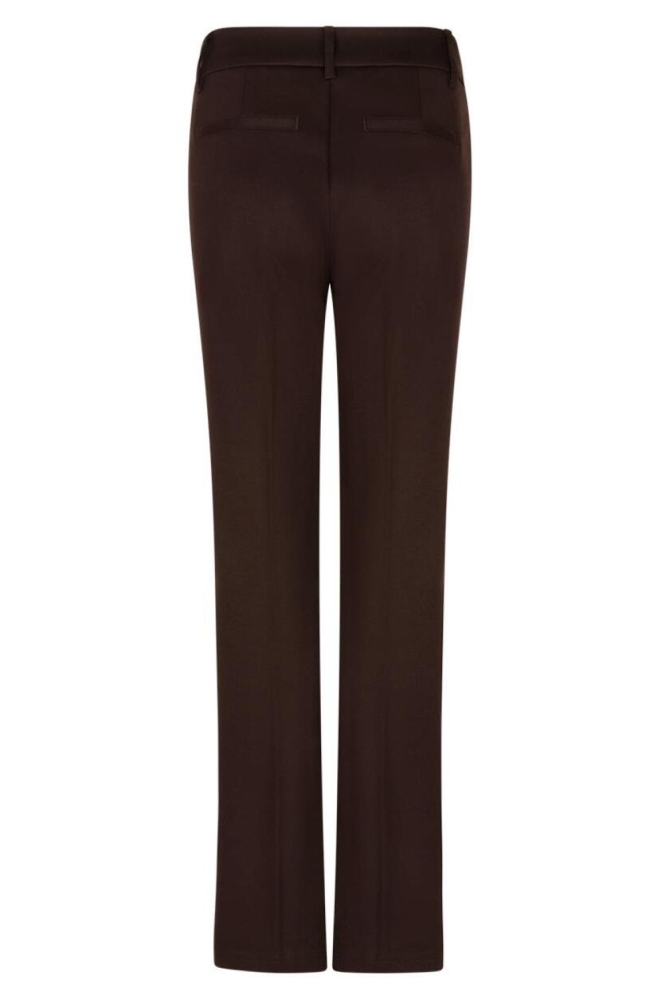 Red Button bruine dames broek | Achteraanzicht