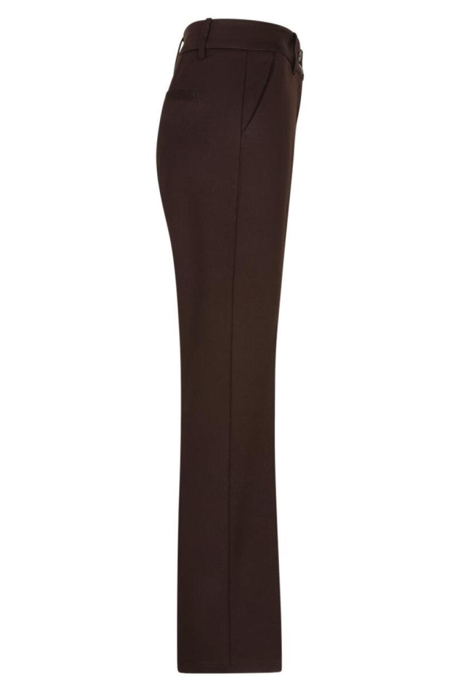 Red Button bruine dames broek | Zijaanzicht