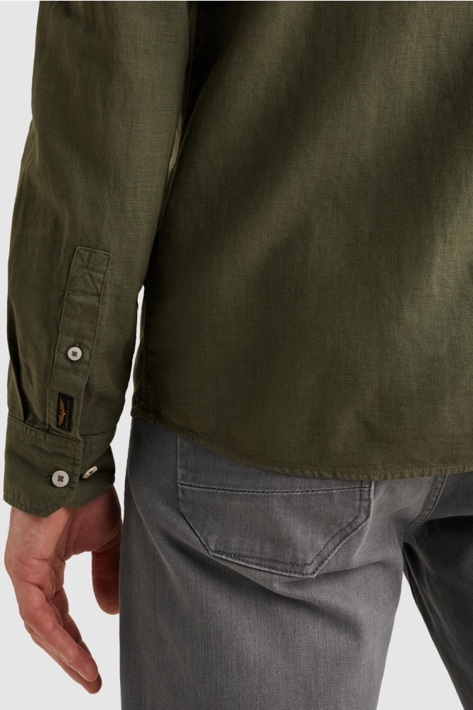 PME legend groene heren overhemd | Kleurstaal