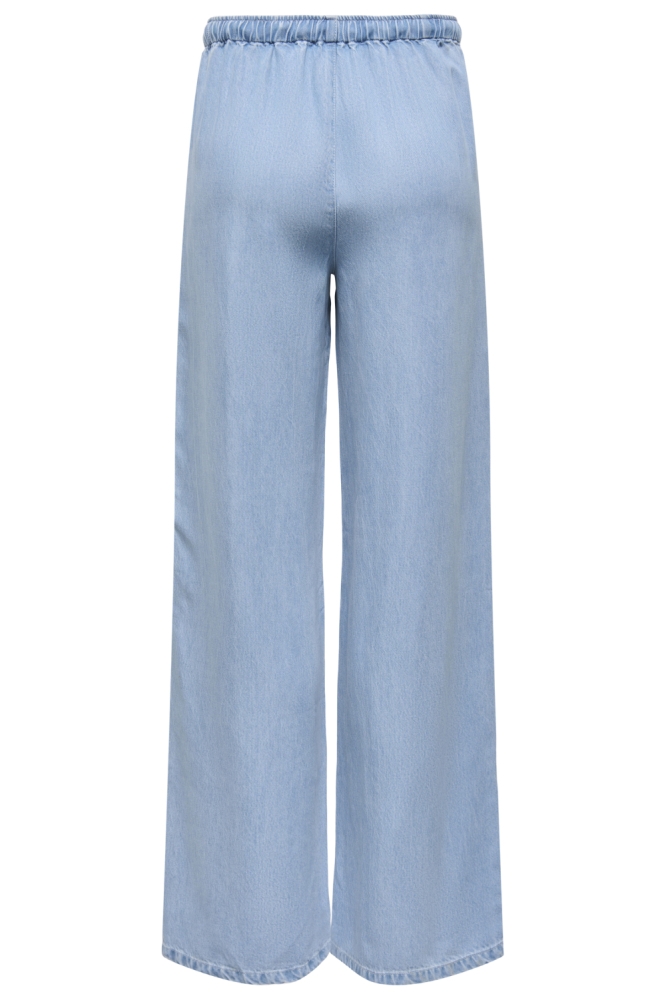 Jacqueline de Yong blauwe dames broek | Achteraanzicht