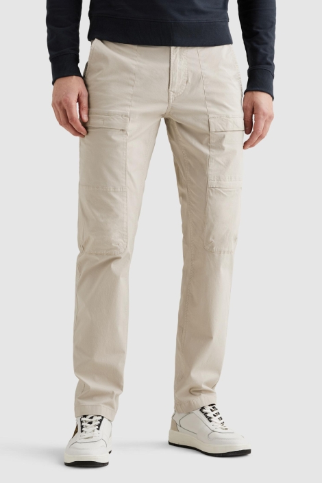 PME legend beige heren broek | Model vooraanzicht