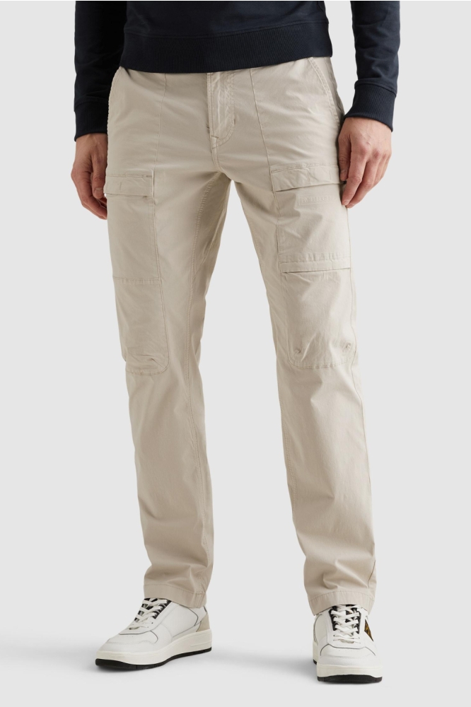 PME legend beige heren broek | Model zijaanzicht