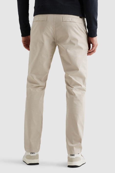 PME legend beige heren broek | Model achteraanzicht