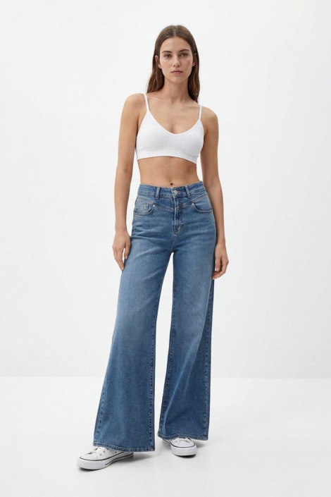 LTB blauwe dames jeans | Model