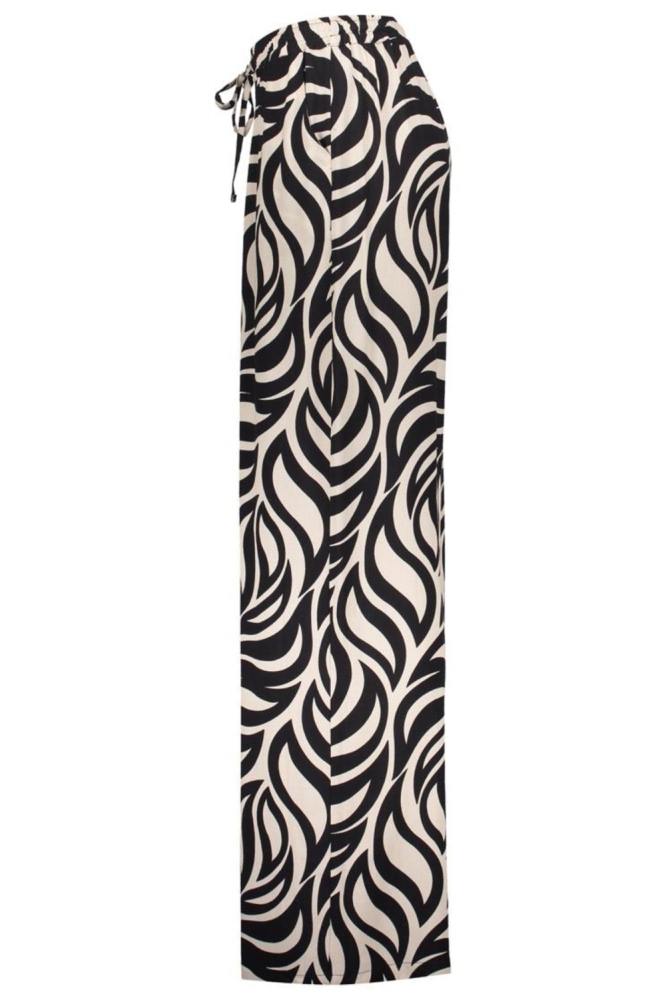 Geisha zwarte dames broek | Zijaanzicht