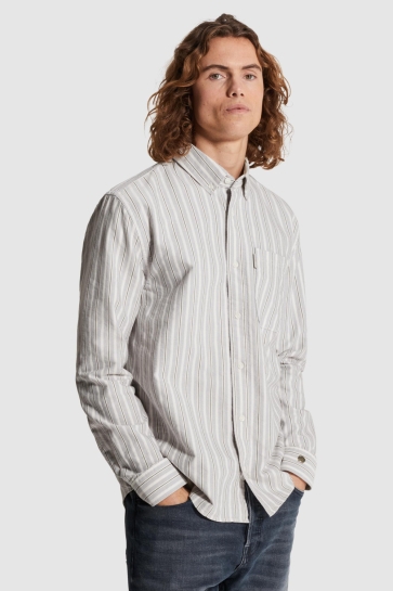 Cast Iron Overhemd LONG SLEEVE SHIRT OXFORD STRIPE CSI2602203 5314