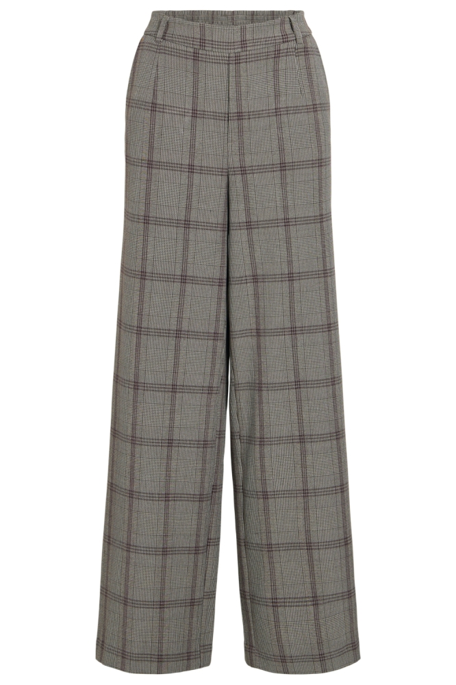 Vila grijze dames broek | Vooraanzicht
