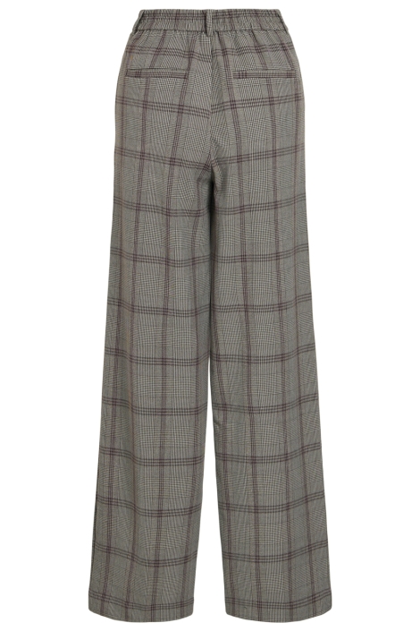 Vila grijze dames broek | Achteraanzicht