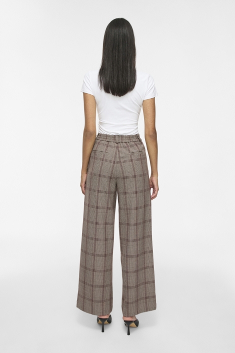 Vila grijze dames broek | Model