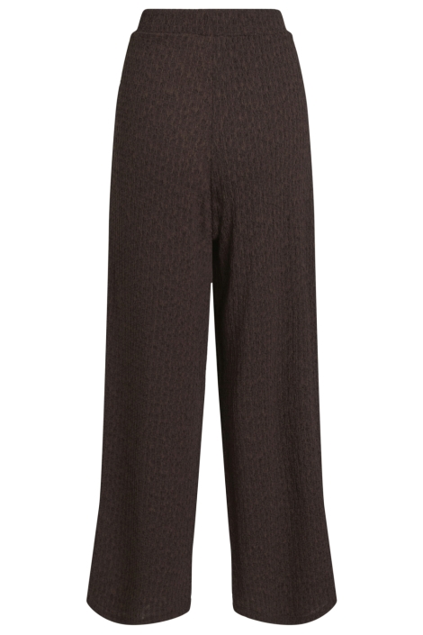 Vila bruine dames broek | Achteraanzicht